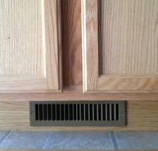 cabinet toe kick, under cabinet