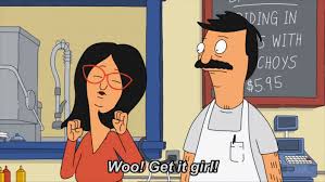Linda belcher's enthusiasm knows no bounds. Linda Belcher Gif By Bob S Burgers Find Share On Giphy