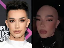 James charles is an american makeup artist, entrepreneur, youtuber and the first male spokesmodel for cosmetics brand covergirl. James Charles Shows Off Bald Look In New Instagram Stories Teen Vogue
