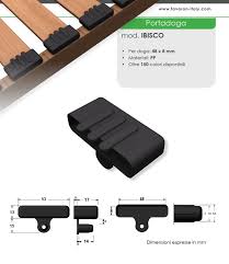 Se devi rinnovare la tua rete a doghe avrai senz'altro bisogno degli innesti per listello, un accessorio fondamentale per avere sempre il massimo dell'elasticità e della qualità nel tuo letto. Prodotti Pallets Aerosol Furniture Bedding Equestrian Servizi Azienda Storia Il Gruppo Contatti News Favaron Noventa 39 049 8931288 Favaron Padova 39 049 6988330 Home Prodotti Pallets Aerosol Furniture Bedding Equestrian Servizi Azienda