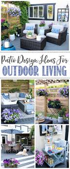Decorating ideas for outdoor spaces. Outdoor Living Summer Patio Decorating Ideas Clean And Scentsible