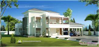 Do you find beautiful double story houses. Beautiful Double Storey Modern Villa Exterior Kerala Home Design And Floor Plans 8000 Houses