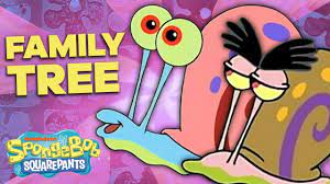 Gary The Snail Family Tree Spongebob Youtube