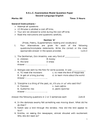 At first try to answer each question of the model test yourself. English Language Paper 2 Question 5 Speech Model Answer Aqa English Language Sample Paper 1 Mark Scheme A Jurassic Park By B Paper 2 Writing Part 1 You Must Answer This Question Heart Strings By Kelly