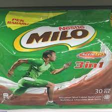 Nestle milo 3 in 1 instant chocolate malt mixed beverage powder 18 stick. Milo 3 In 1 Sachets