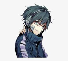 Anime boy with black hair and gold eyes. Transparent Sparkley Anime Eyes For Your Kawaii Pastel Blue Hair Anime Boy With Glasses Transparent Png 400x520 Free Download On Nicepng
