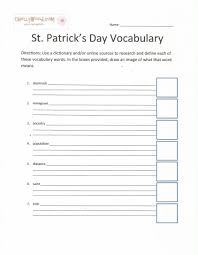 St Patrick S Day Nonfiction Reading Handout With Vocabulary Worksheet 1 Comes From My Englishemporium W Vocabulary Worksheets Nonfiction Reading Teachers Aide