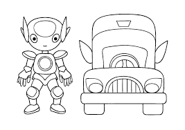This video shows you how to create anticolour material in little big planet. Coloring Pages Robots Print For Free A Large Collection