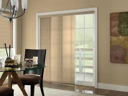 Inside Mount Panel Track To Cover A Sliding Glass Door Budget Blinds Of Benton Blinds Design Sliding Panel Blinds Panel Blinds