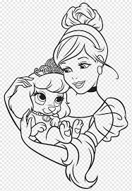 Mickey mouse and friends coloring pages. Cinderella Belle Coloring Book Disney Princess Palace Pets Princess Sophia White Child Face Png Pngwing