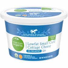 20% fat, 18% carbs, 62% protein. Simple Truth Organic 2 Milkfat Lowfat Small Curd Cottage Cheese 16 Oz Kroger
