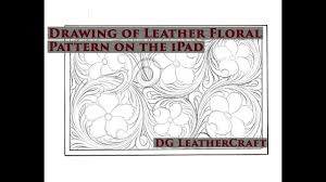 Affordable and search from millions of royalty free images, photos and vectors. Drawing Of Leather Floral Pattern On The Ipad Youtube
