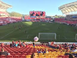 Rio Tinto Stadium Section 29 Row Z Seat 10 Real Salt