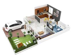 4 bed x 4 bed x 4 bath | 8 bed duplex plans. 3d Duplex House Plan