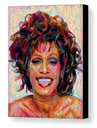 WHITNEY HOUSTON, PHOTO BY RANDEE ST NICHOLAS ,AUTHENTIC 1993 POSTER