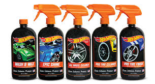 Wheels are more exposed to dirt or stones than the front of the vehicle and therefore need especial care as well. Hot Wheels Car Care Products