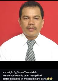 Selamat jalan bapa sampai jumpa di Yerusalem yang Baru😭😭