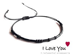 This diy morse code bracelet is a super easy project that takes only a few minutes to make, requires minimal supplies, & is both fashionable & sentimental. Custom Morse Code Bracelet Men Personalized Friendship Etsy