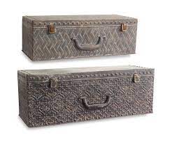 Vintage suitcase organizer or wall shelves. Suitcase Shelf Set Of 2 Hom Furniture