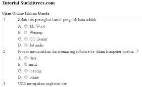 Maybe you would like to learn more about one of these? Membuat Soal Pilihan Ganda Php Mysql