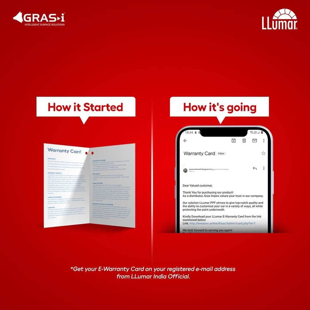 Llumar E Warranty product image