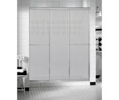 A key factor impacting installation cost is the size of the opening shower glass cost by type. Maax Triple Plus 44 1 2 W X 66 H Chrome Semi Frameless Sliding Shower Door With Raindrop Glass At Menards