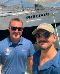 It's City Hall Selfie Day! Capt Jack and Harbor Master Eric at the City  Marina also selfie of crew onboard the Freedom at the St Augustine Sea  Buoy! #schoonerfreedom #cityhallself #citystaugmarina #citystaugselfie @