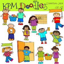 clip art for preschool job chart kindergarten helpers chart