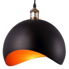 Firefly 9 bulb nickel pendant light. Homiforce Vintage Style 1 Light Large Black Dome Pendant Light With Metal Shade In Matte Black Finish Modern Industrial Edison Style Hanging Close To Ceiling Cl2017074 Encke Black Lighting Ceiling Fans Tools Home