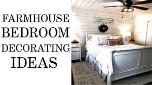 Give your bedroom a woodsy, outdoorsy feeling with a natural wood headboard. Farmhouse Bedroom Decorating Ideas Chalk Paint Furniture Makeover Decorate With Me Youtube