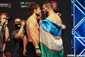 Sanchéz si budete môcť pochopiteľne aj staviť v najznámejších stávkových kanceláriách. Photos Ufc 257 Ceremonial Weigh Ins And Faceoffs Mma Junkie