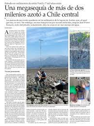 Ministerio de salud y médicos chocan por rebaja al monto máximo que pueden cobrar por atenciones fuera de contrato. Una Megasequia De Mas De Dos Milenios Azoto A Chile Central Noticias De La Universidad De Playa Ancha