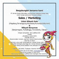 Maybe you would like to learn more about one of these? Lowongan Kerja Sales Marketing Pt Airmas Sinergi Informatika Max 20 Maret 2019 Loker Swasta