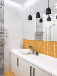 Once you've gathered some inspiration, have a think about who is using the room, and how they will be using it. 75 Beautiful Yellow Tile Bathroom Pictures Ideas August 2021 Houzz