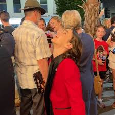 A very special Christmas greeting from the lovely @hillaryscottla &  @jjpantano who JJ was so honoured to have met this year. You are so  beautiful inside and out Hillary. Thank you for