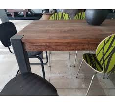 114 €99 95 €83 ht 344,97€ 287,48€ ht. Table A Manger Industrielle En Metal Et Bois Collection Urban 7582