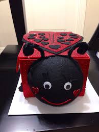 I am going to try the ladybug valentines. Valentines Ladybug Box For Gianna Valentines Diy Valentine Card Box Valentine Box