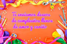 Birthday Greetings In Spanish For A Friend Happy Birthday Wishes In Spanish Spanish Birthday Wishes Birthday Greetings For Boyfriend Birthday Wishes
