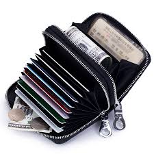 4.6 out of 5 stars. Cicicuff Alligator Pattern Credit Card Holder Genuine Leather Women Rfid Double Zipper Cardholder Business Card Organizer Case Card Id Holders Aliexpress