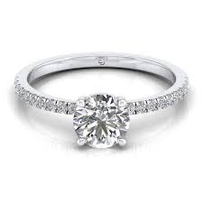 Ahlam: Certified Diamond Round Pave Ring