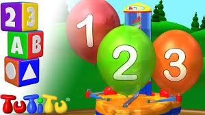 Maquina De Globos Numeros De Aprendizaje Para Bebes Y Ninos Pequenos Con Juguetes Tutitu Youtube