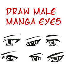 It's helpful to watch some anime to get the feel for how these characters move and all the expressions they make with their eyes. Draw Anime Eyes Male How To Draw Manga Boys Men Eyes Drawing Tutorials How To Draw Step By Step Drawing Tutorials