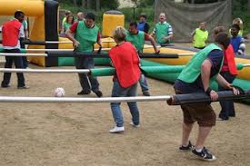 Have A Hilarious Stag Do With The Giant Human Table Football Experience Stagdo Tablefootball Stag Do Stag Party Activities