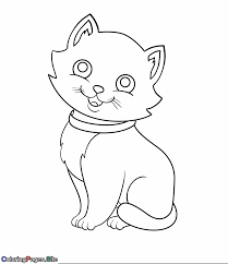 Cat colouring page (free download). Pin On ×¦×™×•×¨×™ ×'×¢ ×—
