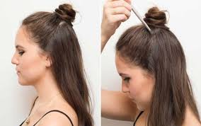 Low bun hairstyle for men. 16 Half Bun Hairstyles For 2021 How To Do A Half Bun Tutorial