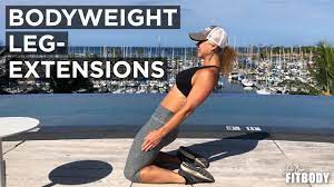 Leg Extensions Without Machine Bodyweight Leg Extensions Youtube Leg Extensions Workout Leg Extensions Workout List