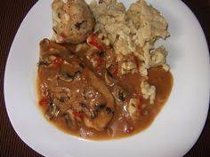 Hahnchen Minutenschnitzel In Paprika Pilzsosse Dieter S Art Rezept Rezept Hahnchen Minutenschnitzel Rezepte Pilzsosse