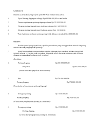 Contoh soal piutang tak tertagih dan jawabannya. Contoh Soal Piutang Pdf