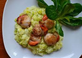 Saint Jacques Sur Lit De Poireaux Recettes Legeres Plat Et Recette Recette Ww Recette Plat