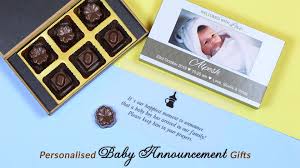 Maybe you would like to learn more about one of these? Baby Boy Announcement Chococraft